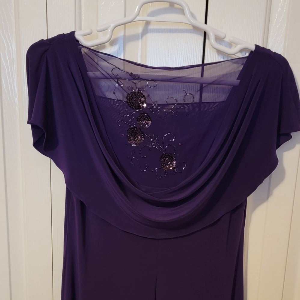 Purple Sunday dress